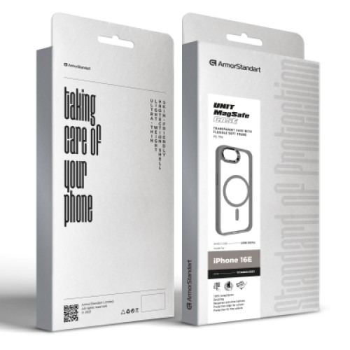 Чехол для мобильного телефона Armorstandart Unit MagSafe Apple iPhone 16e Titanium Grey (ARM83876)