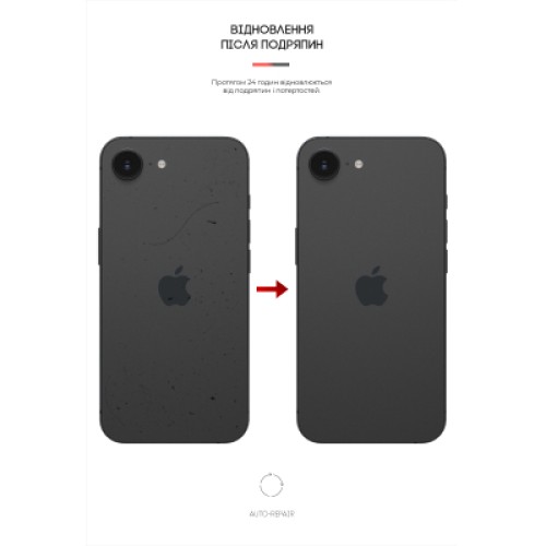 Пленка защитная Armorstandart for Back Panel Apple iPhone 16e Carbone Transparent (ARM85458)