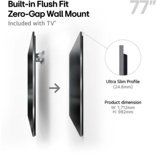Телевизор LG OLED77G54LW