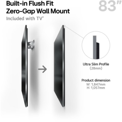Телевизор LG OLED83G54LW