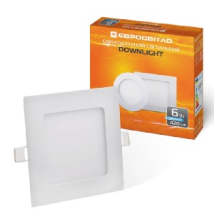 Світильник точковий Євросвітло LED-S-120-6 6400К