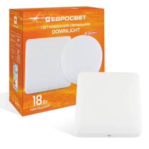 Світильник точковий Євросвітло LED-SS-120-18 6400К без рамки