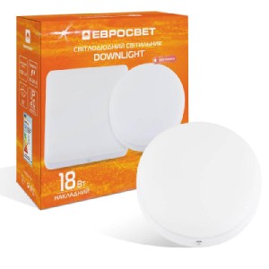 Світильник точковий Євросвітло LED-SR-120-18 6400К без рамки
