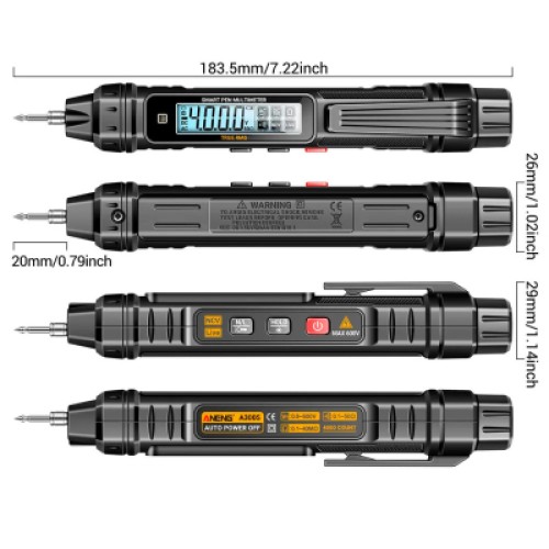 Цифровой мультиметр ANENG A3005, V, A, R (A3005)