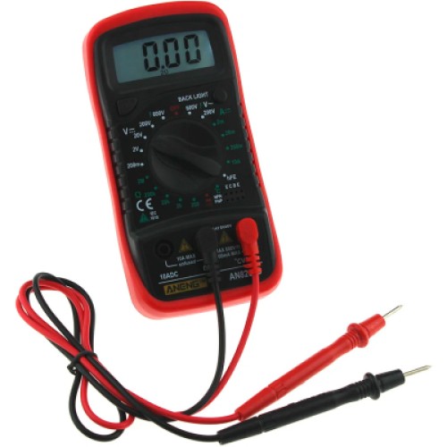 Цифровой мультиметр ANENG AN8205C, V, A, R, T, функция hFE (AN8205C)