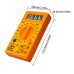 Цифровой мультиметр ANENG AN-DT830G, V, A, R, C, функція hFE (AN-DT830G)