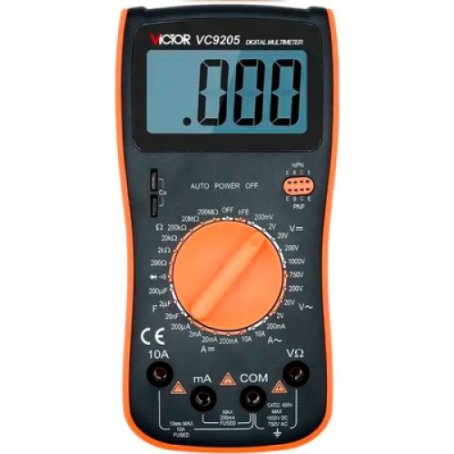 Цифровой мультиметр Victor VC9205, V, A, R, С, F (VC9205)
