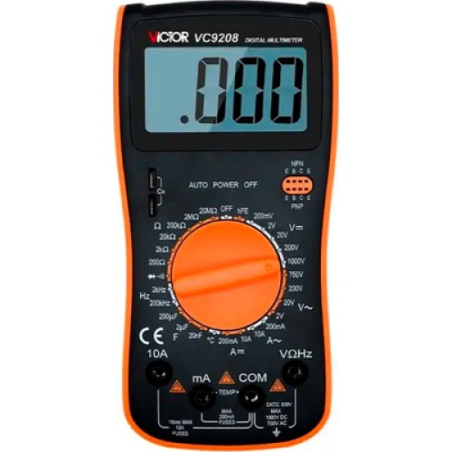 Цифровой мультиметр Victor VC9208, V, A, R, С, F (VC9208)
