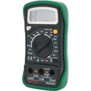 Цифровой мультиметр Mayilon MAS-830L, V, A, R (MAS-830L)