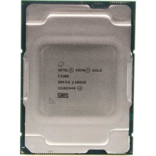 Процессор серверный Dell Xeon Gold 5318N 2.1G, 24C/48T, 11.2GT/s, 36M Cache, Turbo, HT (150W) (338-CCDI)