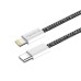 Дата кабель USB-C to Lightning 2.0m (PDF Fast Charging 27W) black ColorWay (CW-CBPDCL068-BK)