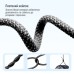 Дата кабель USB-C to USB-C 2.0m (braided cotton) (PD Fast Charging 60W) 3.0А black ColorWay (CW-CBPDCC068-BK)