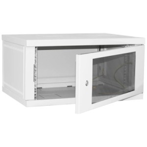 Шафа настінна Ipcom 4U, 600*350, RAL7035 (СН-4U-060х035-ДС-7035)