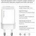 Зарядное устройство ColorWay GaN Mini 25W PD Port PPS USB-C white cable Type-C (CW-CHS052PDC-WT)