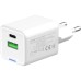 Зарядное устройство ColorWay GaN Mini 30W PD Port PPS USB (Type-C PD + USB QC4.0) white (CW-CHS053PD-WT)