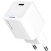 Зарядное устройство ColorWay GaN Mini 30W PD Port PPS USB-C white (CW-CHS054PD-WT)
