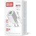Зарядное устройство ColorWay GaN Mini 35W PD Port PPS USB (Type-C PD + USB QC4.0) cable Type-C (CW-CHS055PDC-WT)