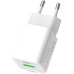 Зарядное устройство ColorWay GaN Mini 35W PD Port PPS USB (Type-C PD + USB QC4.0) white (CW-CHS055PD-WT)