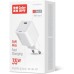 Зарядное устройство ColorWay GaN Mini 35W PD Port PPS USB-C white (CW-CHS056PD-WT)