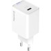 Зарядное устройство ColorWay GaN Mini 45W PD Port PPS USB-C white (CW-CHS057PD-WT)