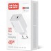 Зарядное устройство ColorWay GaN Mini 45W PD Port PPS USB-C white (CW-CHS057PD-WT)