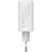 Зарядное устройство ColorWay GaN Mini 50W PD Port PPS USB (Type-C PD 30W + Type-C PD 20W) white (CW-CHS050PD-WT)