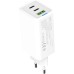 Зарядное устройство ColorWay GaN Mini 65W PD Port PPS USB (USB-2C1A) white (CW-CHS058PD-WT)