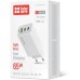 Зарядное устройство ColorWay GaN Mini 65W PD Port PPS USB (USB-2C1A) white (CW-CHS058PD-WT)