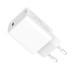 Зарядное устройство ColorWay GaN Mini 65W PD Port PPS USB-C white (CW-CHS049PD-WT)