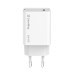 Зарядное устройство ColorWay GaN Mini 65W PD Port PPS USB-C white (CW-CHS049PD-WT)