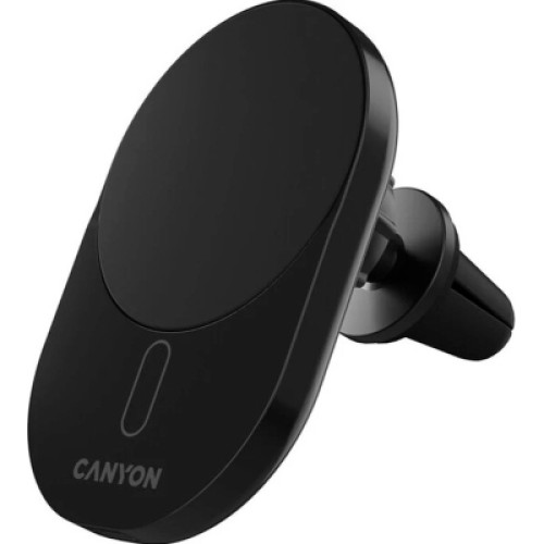 Зарядное устройство Canyon OnGrip 105 15W Qi2 Wireless Black (CNS-CCH105B)