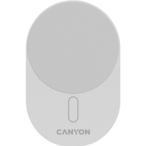 Зарядное устройство Canyon OnGrip 105 15W Qi2 Wireless White (CNS-CCH105W)