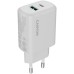Зарядное устройство Canyon OnCharge 200 20W 1xPD 1xQC EU White (CNE-CHA200-21)