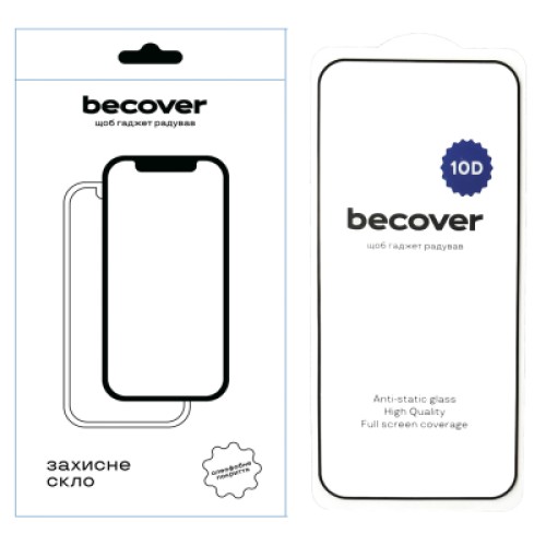 Стекло защитное BeCover Realme 13 Pro Plus 5G 10D Black (713168)