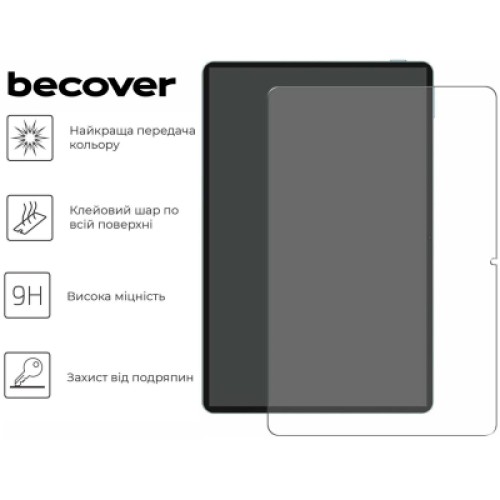 Стекло защитное BeCover Teclast Tab M50S 10.1" (713131)
