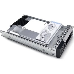 Накопитель SSD для сервера Dell 1.92TB SSD SATA Read Intensive 6Gbps 512e 2.5in with 3.5in HYB CARR, Hot-Plug (345-BDSG)