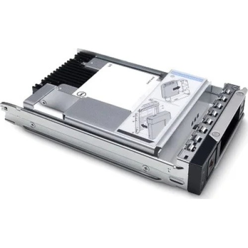 Накопитель SSD для сервера Dell 1.92TB SSD SATA Read Intensive 6Gbps 512e 2.5in with 3.5in HYB CARR, Hot-Plug (345-BDSG)