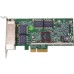 Сетевая карта Dell Broadcom 5719 Quad Port 1GbE BASE-T Adapter, PCIe Full Height, V2, Customer Kit (540-BDRJ)