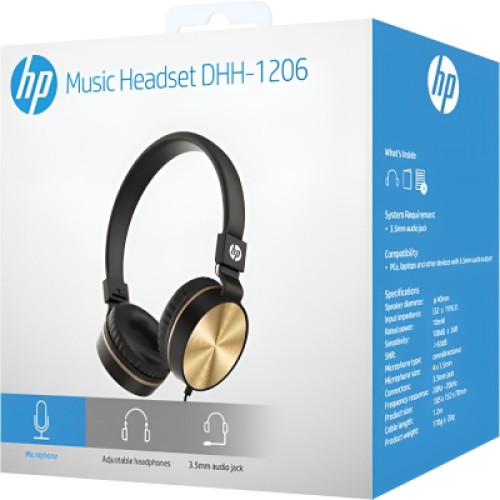 Наушники HP DHH-1206 Black (DHH-1206) Наушники HP DHH-1206 Black (DHH-1206)