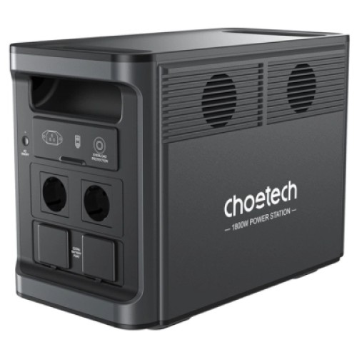 Зарядная станция Choetech BS065-EU-BK 1800W (BS065-EU-BK)