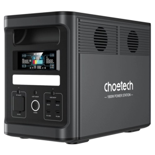 Зарядная станция Choetech BS065-EU-BK 1800W (BS065-EU-BK)