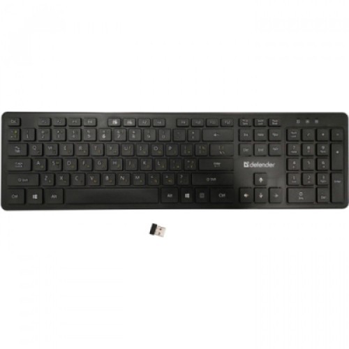 Клавиатура Defender Comfort MT Wireless UA Black (450950)