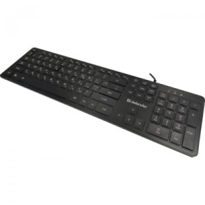 Клавиатура Defender Balance LQ LED USB UA Black (450790)