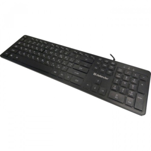 Клавиатура Defender Balance LQ LED USB UA Black (450790)