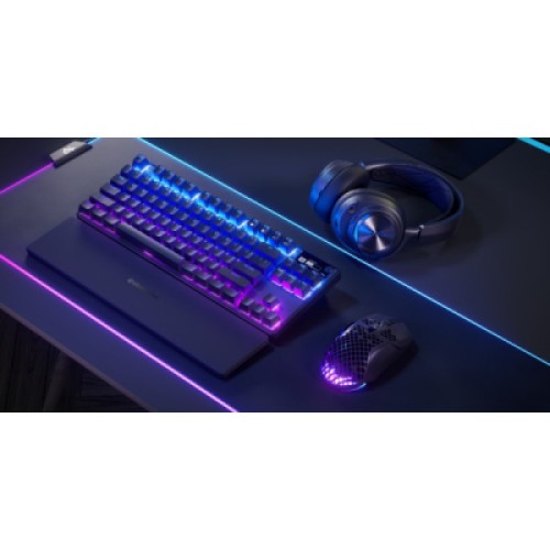 Клавиатура SteelSeries Apex Pro TKL Wireless Gen 3 UA HyperMagnetic OmniPoint 2.0 OLED UA Black (64871)