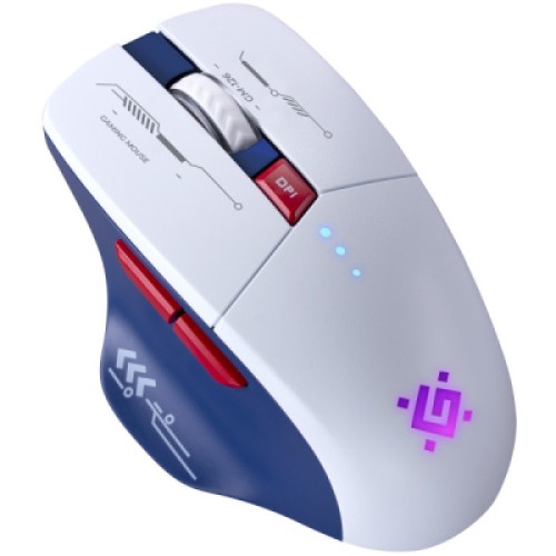 Мышка Defender Tisa GM-126 LED Wireless/Bluetooth White/Blue (52126)