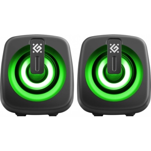Акустическая система Defender J1 LED USB Black (65961)