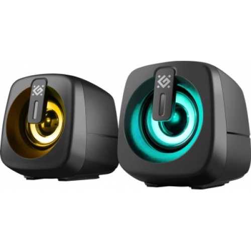 Акустическая система Defender J1 LED USB Black (65961)