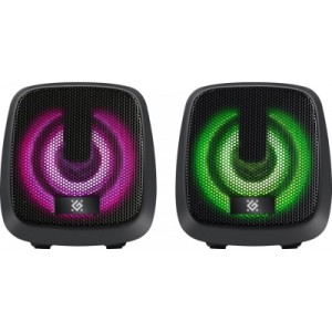 Акустична система Defender J2 LED USB Black (65962)