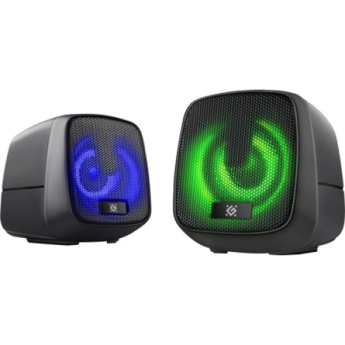 Акустическая система Defender J2 LED USB Black (65962)